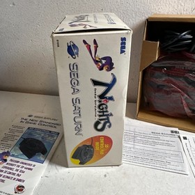 Nights Into Dreams with New 3D Control Pad Controller Sega Saturn, 1996