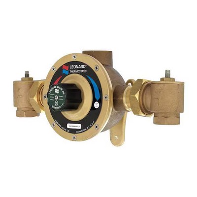 Leonard Valve Xl-150-Lf-Bdt Mixing Valve, Lead Free Bronze, 86 Gpm
