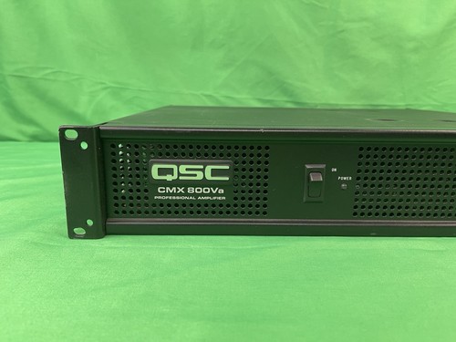 QSC CMX 800Va Professional 2-Channel Power Amplifier | Rack Mountable - Bild 4 von 16