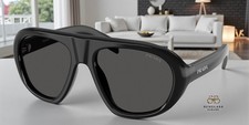 PRADA PR C05S 16K08Z Black Dark Grey 57 mm Women's Sunglasses