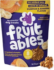 Fruitables Baked Dog Treats, Healthy Pumpkin Treat for 7 Ounce Pack of 1 