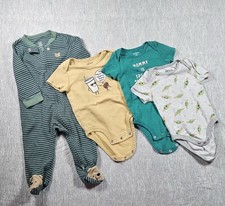 carters baby boy 9 months Bodysuit Pack Of 4 Multicolor
