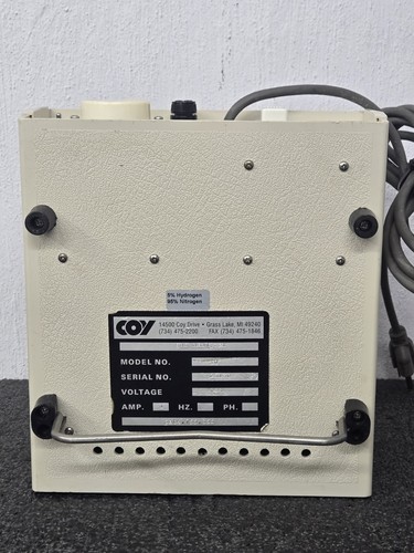 Coy Model 10 Oxygen / Hydrogen Gas Analyzer GA10 w/ Alarms for Anaerobic Chamber - Picture 8 of 18