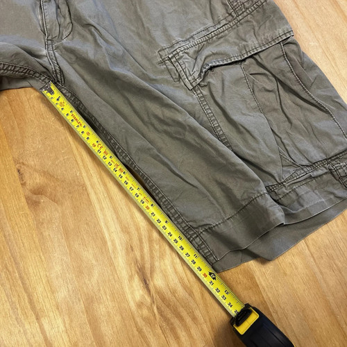 Polo Jeans Co Ralph Lauren Cargo Shorts Beige Mens 34 Khaki Military Style - Picture 3 of 9