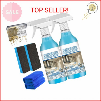 #ad 2Pcs Spray Splash Cleaner New Multi Purpose Handheld Degreaser for Kitchen Pow $14.10
