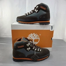 Timberland X AE Euro Hiker Mid Lace-Up Boot Size 11 NIB Dark Brown Suede