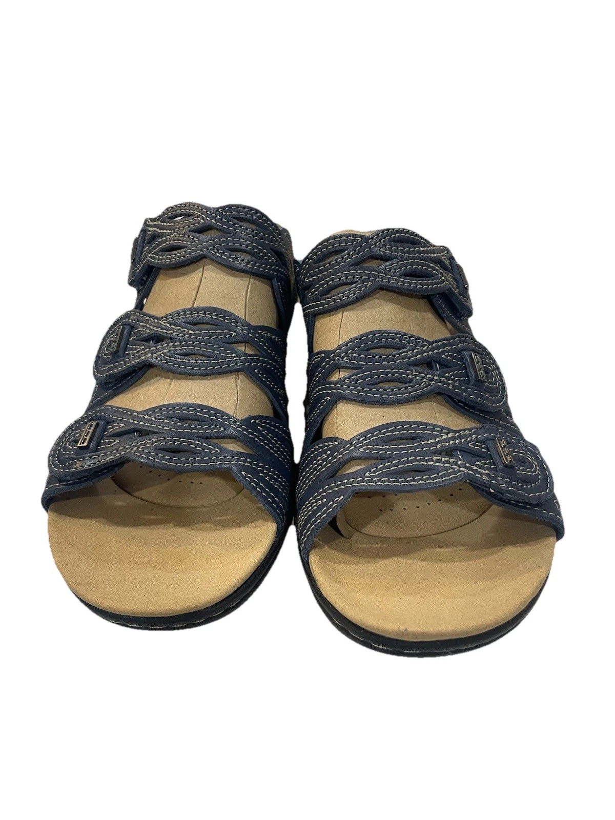 Sandali donna Clarks Laurieann Ruby colore navy pelle taglia 9 5 W