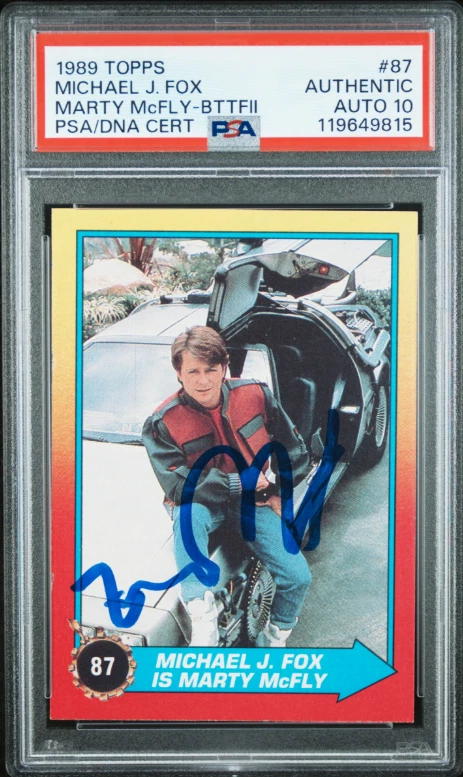 Topps Back To The Future In Non-Sport Trading Card Singles for