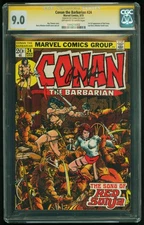 Conan the Barbarian #24 CGC SS 9.0 Roy Thomas, 1st (Full) Red Sonja Marvel 1973