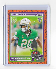 2025 SCORE-A-TREAT BENJAMIN MORRISON (RC) - CARD #93 - BUCCANEERS - FREE SHIPP