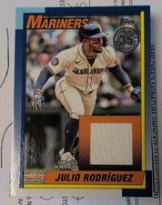 2025 Topps Update Series Julio Rodriguez 1990 Relic #90RU-JR Mariners 10/99