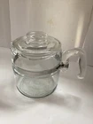 Pyrex Glass Flameware 6 Cup Coffee Percolator Not Complete Vintage