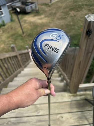 Ping G5 Driver 10.5 Loft Aldila Stiff Flex Original Grip RH