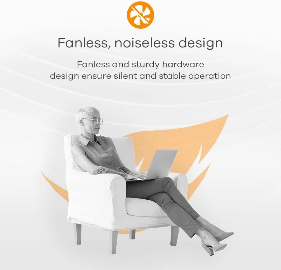 Zyxel 8-Port 2.5G Multi-Gig Unmanaged Switch with 1 x 10G SFP+ Desktop or Wall - Image 4 of 4