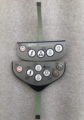 Keypad for Radiodetection SPX RD8000 Cable Pipe Locator Membrane Overlay #nm