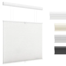 Top Down Bottom Up Cellular Shades Cordless Honeycomb Blinds for Indoor Windo...