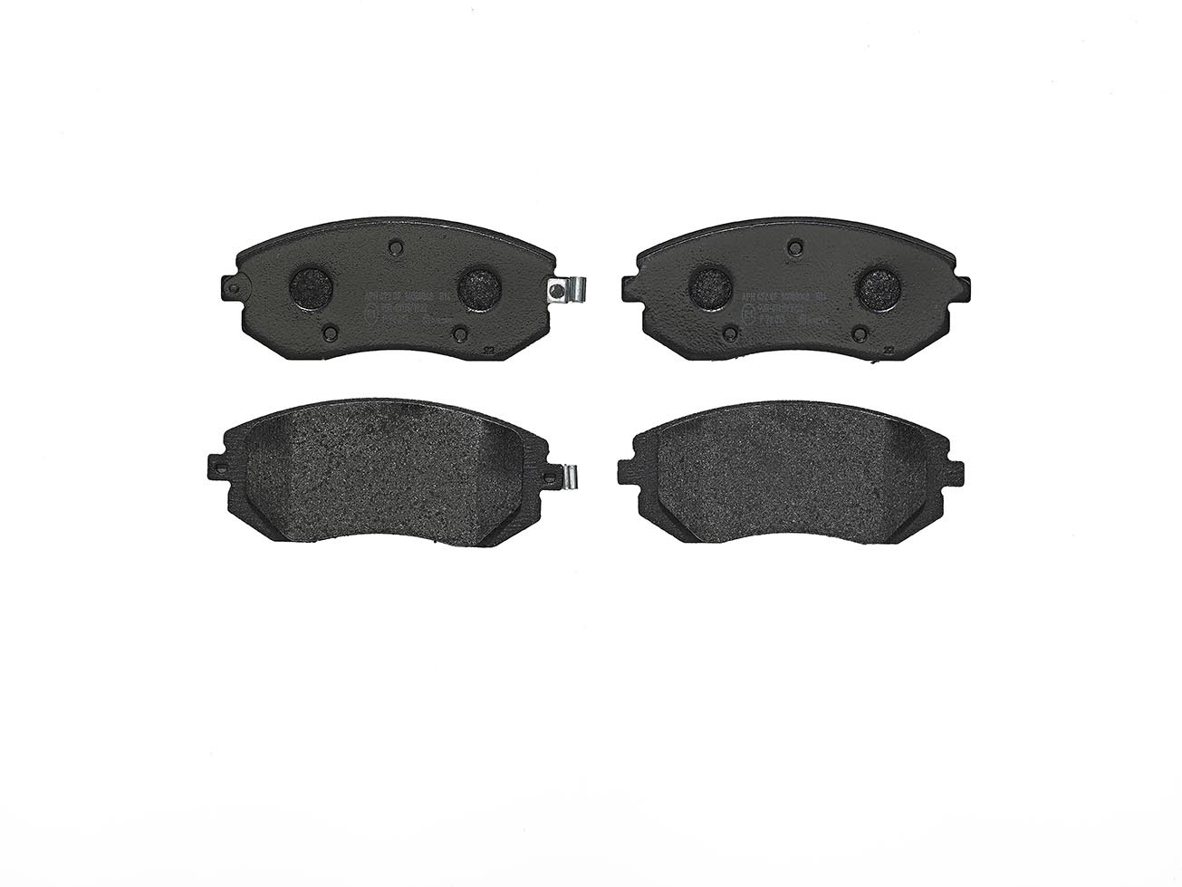 Brake Pads Set fits SUBARU FORESTER SG, SH, SJ 2.0 Front 2002 on Brembo Quality