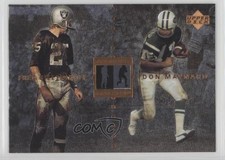 1997 NFL Legends Marquee Matchups Fred Biletnikoff Don Maynard #MM14 HOF 0q3
