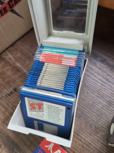 ATARI ST 520ST FM Vintage Computer BOXED Bundle M279 - Afbeelding 20 van 24