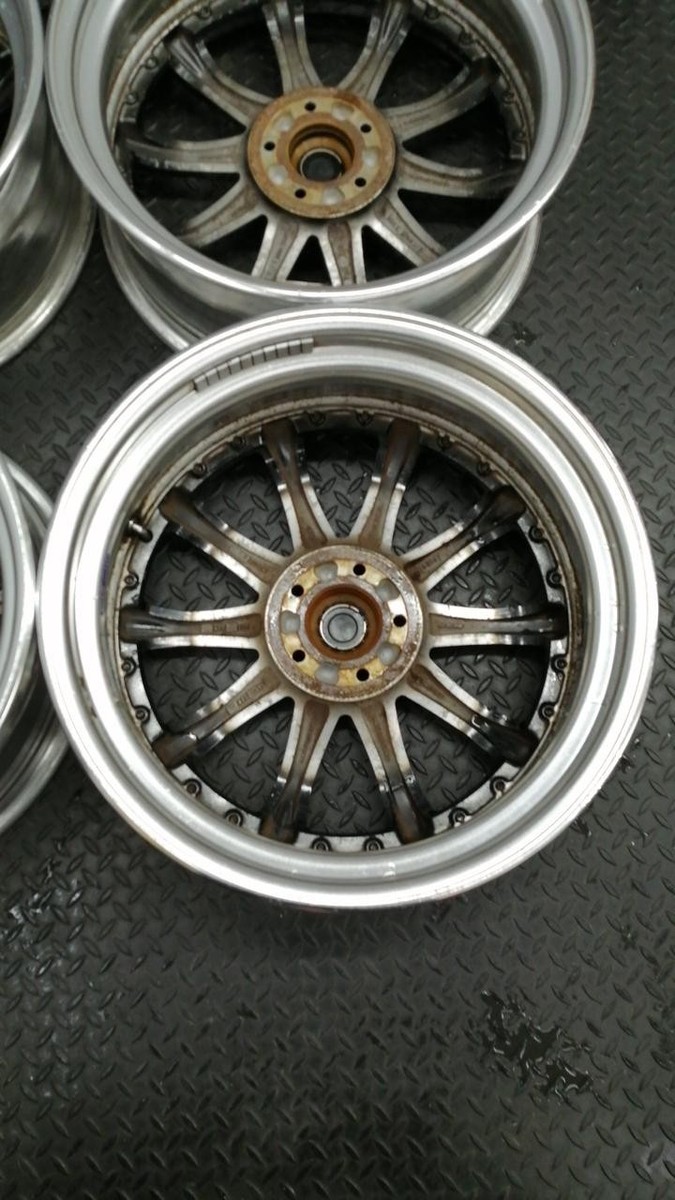 WORK SCHWERT SW4 19 Inch Wheels 8J Offset +45 PCD114.3 5H — Set of