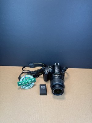 Nikon D3000 DSLR Camera Body W/ AF-S 18-55mm VR Lens