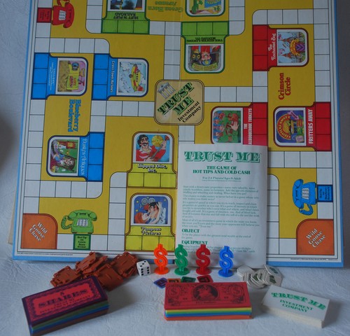 Parker Brothers - Trust Me - The Game of Hot Tips & Cold Cash Complete 1981 - Picture 2 of 5