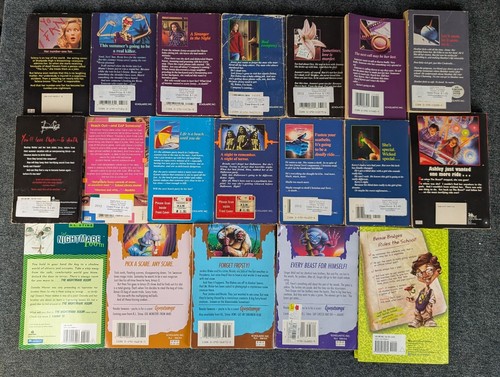 R.L. Stine Mixed Lot of 19 Paperback Books Goosebumps Babysitter 90s - Picture 6 of 6