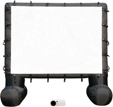 Total HomeFX 1800 Outdoor Projector Theatre Bundle w 108 INCH Inflatable Screen