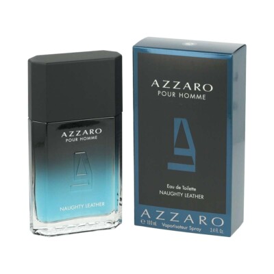 Naughty Leather by Azzaro Pour Homme for Men EDT 3.4 FL OZ / 100ML Spray NIB