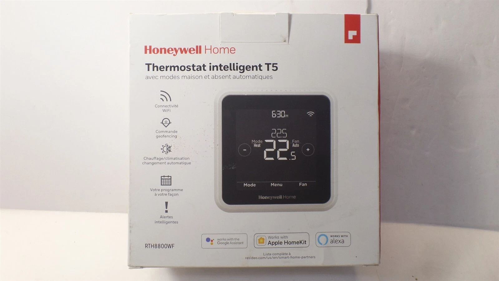 HONEYWELL RTH8800WF2022 T5 7-DAY SMART WI-FI THERMOSTAT WITH GEOFENCE TECHNOLOGY
Opens in a new wind