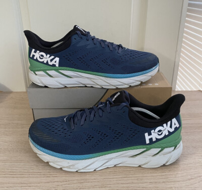 Hoka One One Clifton 7 1110508 MOAN Blue Green MEN Running 