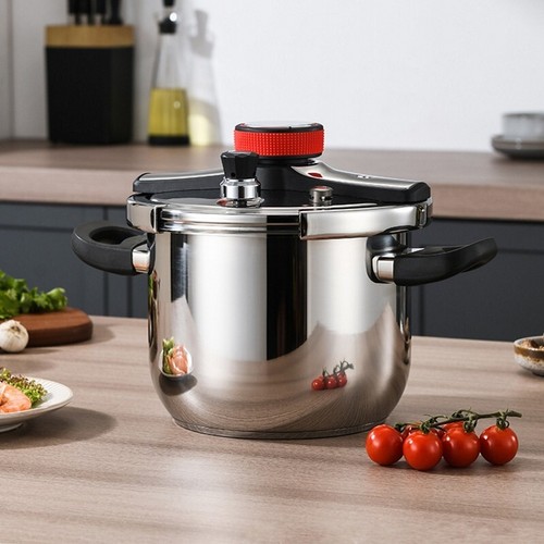 Induction and Gas 7L Stainess Steel Pressure Cooker Canner Pot Explosion-Proof - Picture 3 of 9
