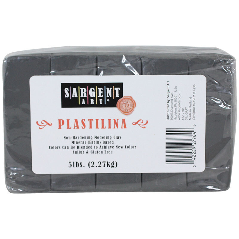 plastilina modeling clay baking