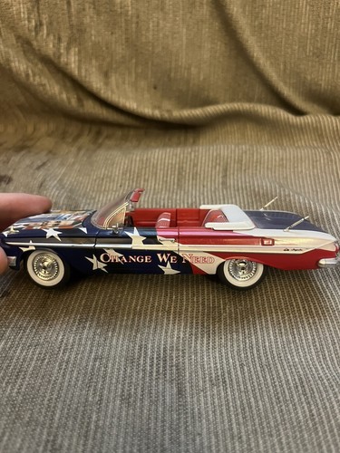 1961 Chevrolet Impala 1:32 Model Car President Barack Obama Signature Car In Box - Picture 2 of 4