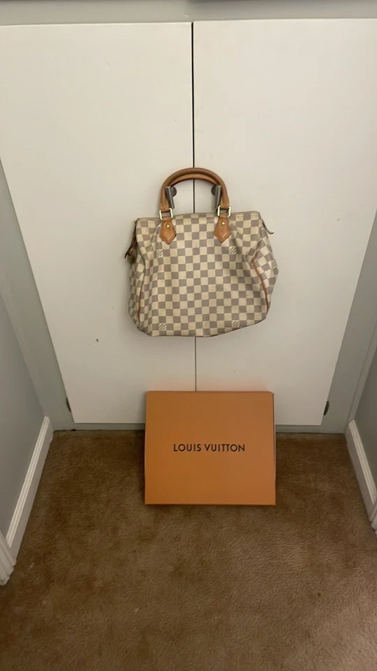 Louis Vuittons Bolsos Damier Azur Speedy 25 Foto 3 de 4