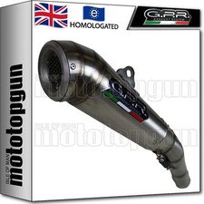 GPR EXHAUST HOMOLOGATED + LINK PIPE POWERCONE EVO SUZUKI GSX-R 750 K8 2008 08