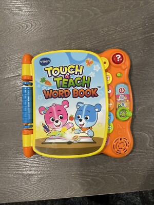VTech Touch and Teach Word Book Interactive Musical Educational Baby Toddler Toy