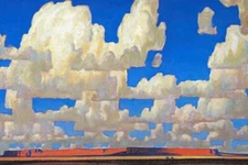 Maynard Dixon Cloud World 1945 17"x 22" Archival Art Print