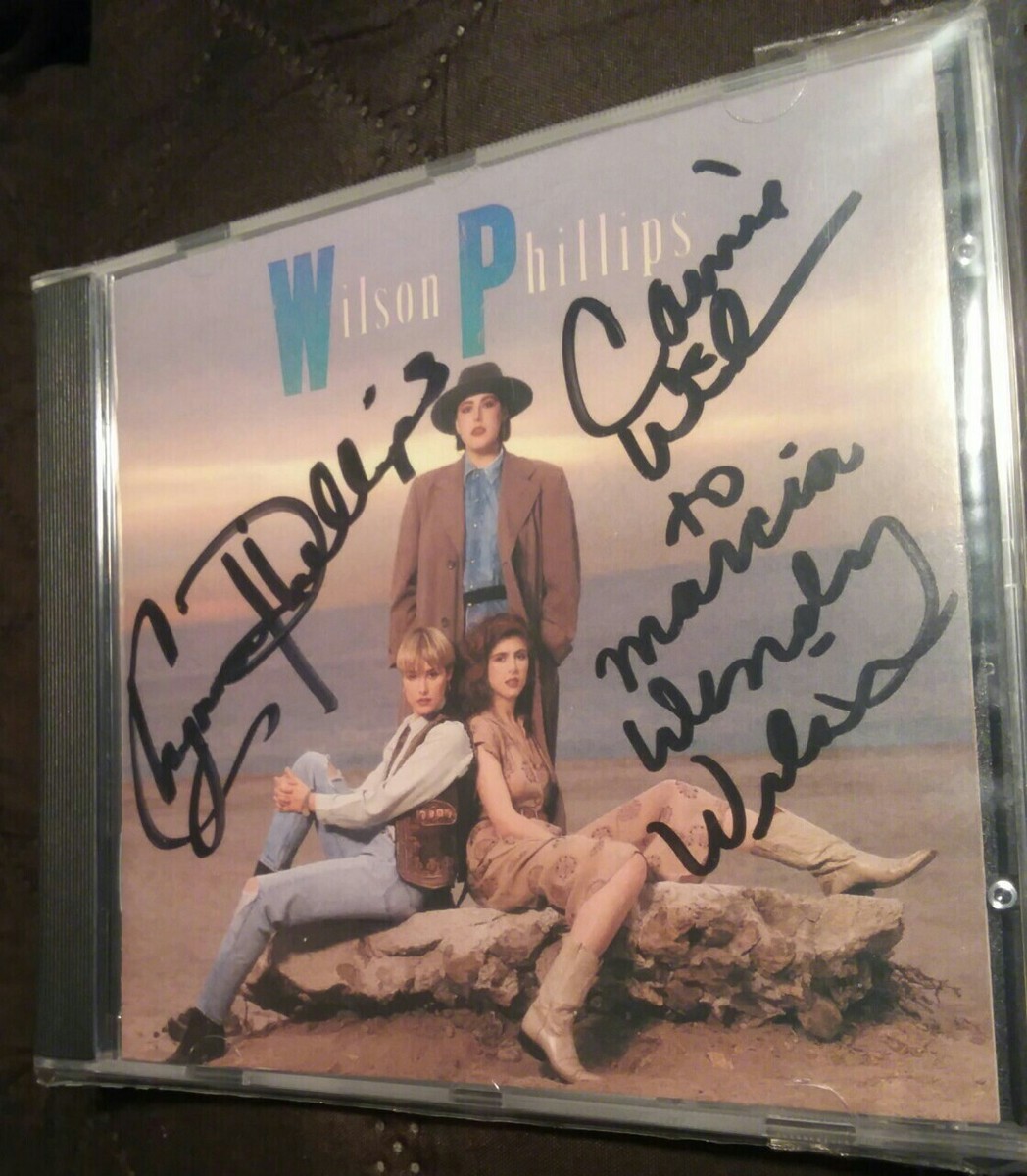 ウィルソン　フィリップス　Wilson Phillips サイン入りポラロイド ウィルソン フィリップス Wilson Phillips サイン入りポラロイド