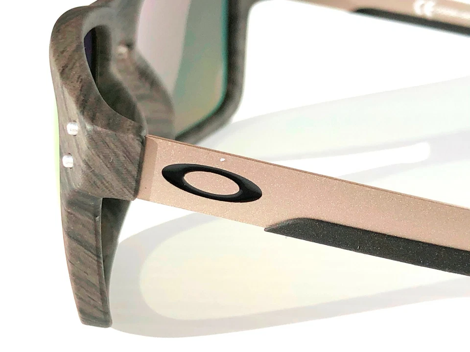 NEW* Oakley HOLBROOK MIX Woodgrain w POLARIZED Galaxy RUBY Sunglass  9384 - Image 4 of 4
