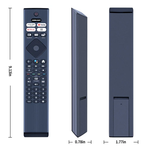 YKF474-BT27 398GM10BEPHN0057HT Remote Control For Philips 50PUS8558 New - Picture 6 of 7