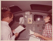 STS-7 Sally Ride Houston Simulator Training Hauck 1983 - Original NASA Photo