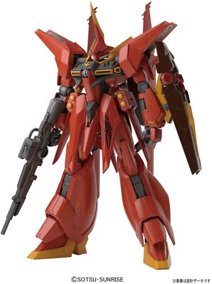 Bandai 1/100 RE/100 AMX-107 Bawoo Gundam ZZ Plastic Model Kit