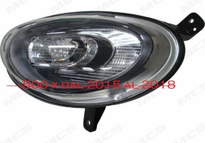 Projector Light Beacon for Fiat 500 X Front Lower Left By 2015 A 2018