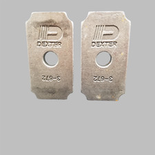 Pair 2 Of Spring Perch Dexter 3.5 Round Tube Fits 8k 3.5 Tube Axles