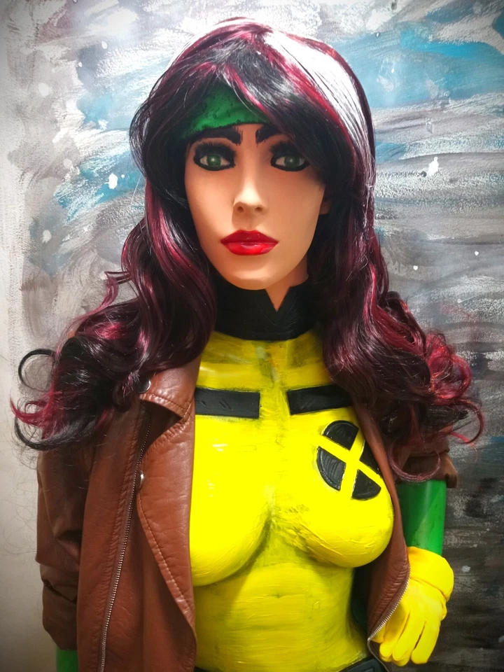 ROGUE X-MEN LIFE SIZE MARVEL COMICS Statue Figure Fiberglass Avengers Mannequin* - Image 3 of 4