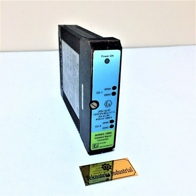 ELCON INSTRUMENTS 1000 TYPE 1062 / 1062-K-3-3250-AA  / 24VDC SIGNAL CONVERTER 