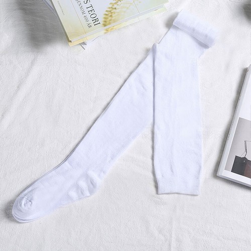 Overknee-Socken Für Damen Lange Stiefel Einfarbig Hohe Strümpfe K - Bild 11 von 17