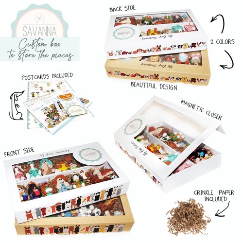 SAVANNASHOPS Dog Nativity Yorkshire Terrier Gifts - Nativity Sets - Yorkie Gifts - 第 2/11 張圖片