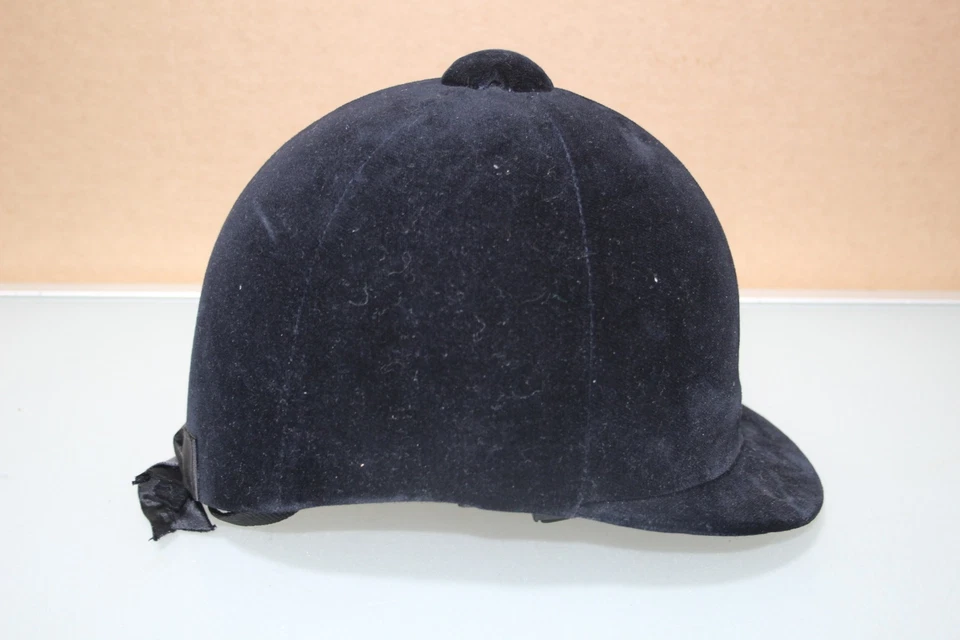 Wembley Reithelm, 5091, samtschwarz guter Zustand Gr. 52 - Bild 2 von 4